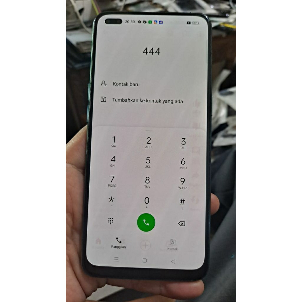LCD OPPO RENO 4 ORI COPOTAN minus shadow