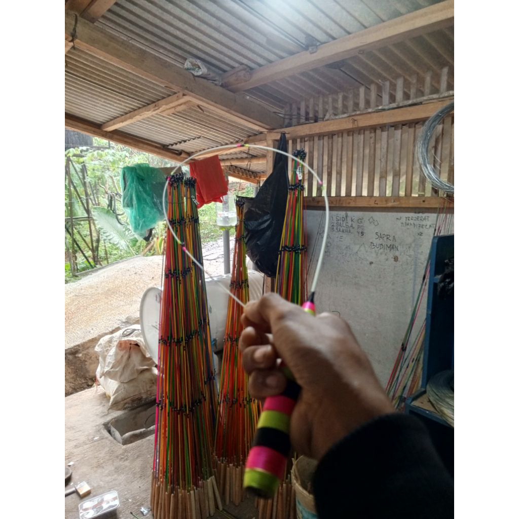 joran mikro fising dari bahan fiber optik super lentur