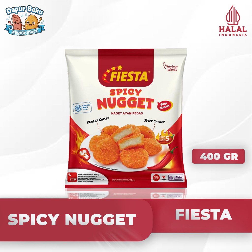 Fiesta Spicy Nugget 400gr