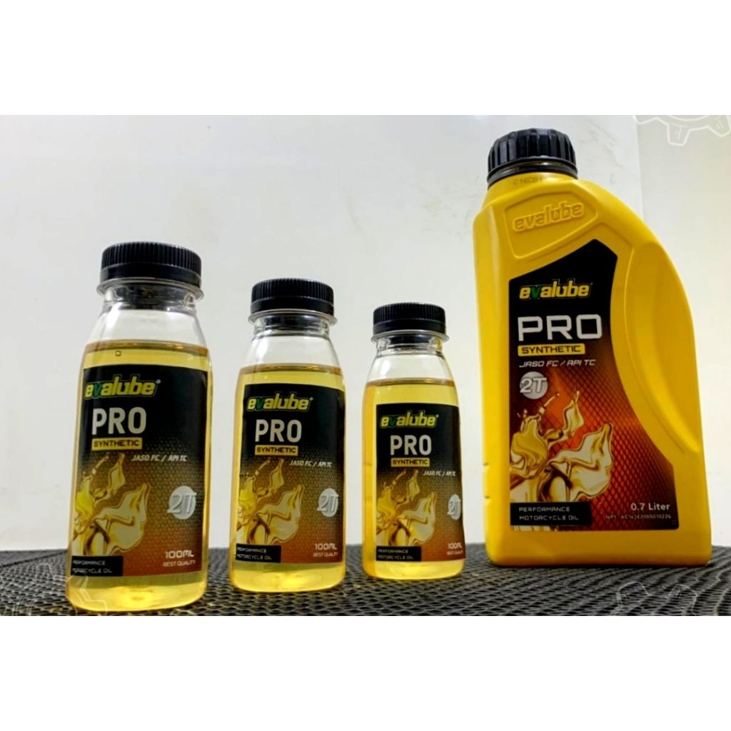 Oli samping Evalube pro Untuk Motor  2t 100ml ninja r rr rx king F1Zr nsr