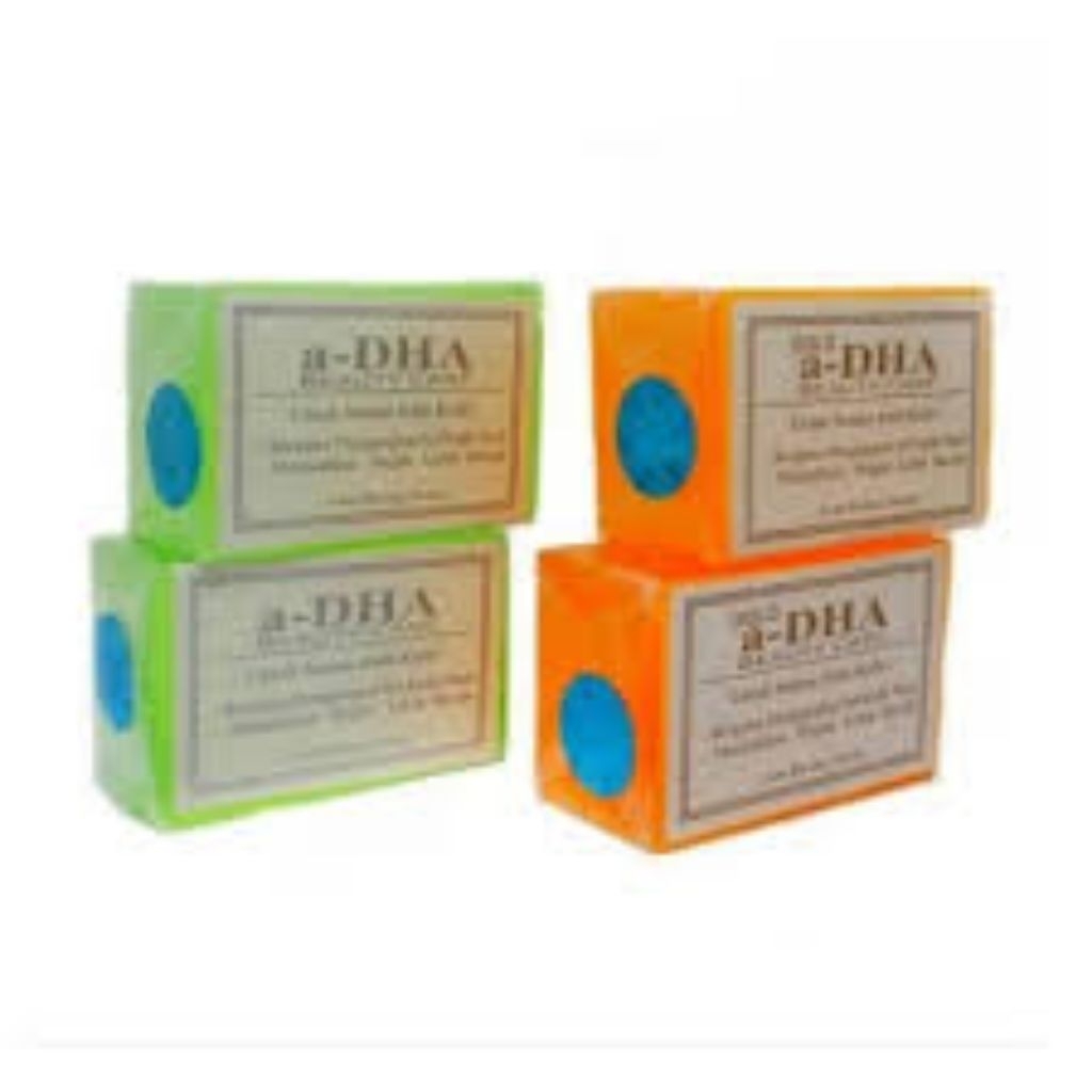 sabun dha hijau dan orange