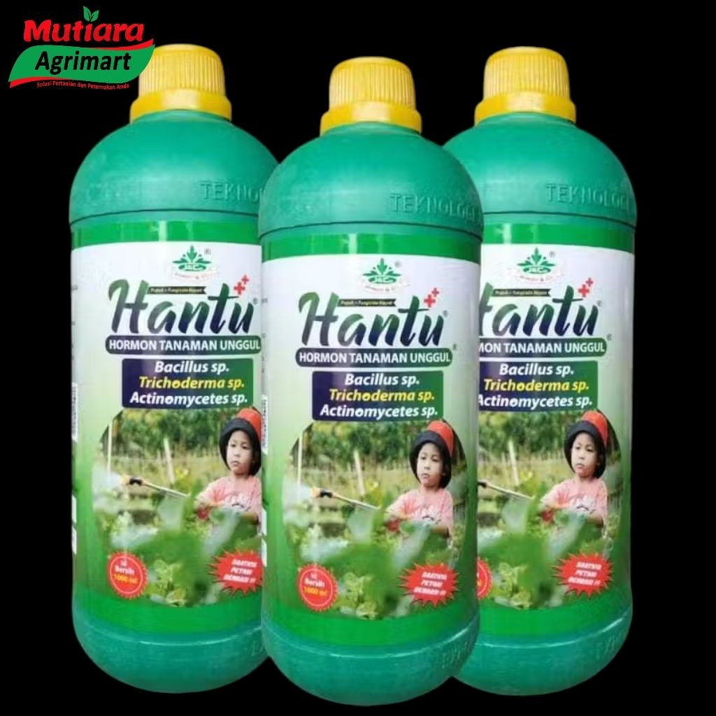 JIMMY HANTU TRICHODERMA 1L ORIGINAL // PUPUK JIMMY HANTU BOTOL HIJAU