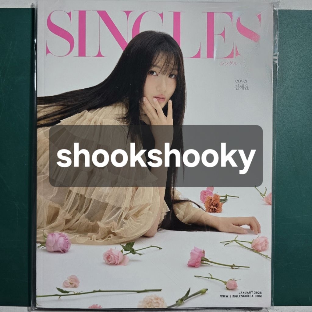 KIM HYEYOON SINGLES MAGAZINE JAPAN VERSION MAGAZINE ONLY