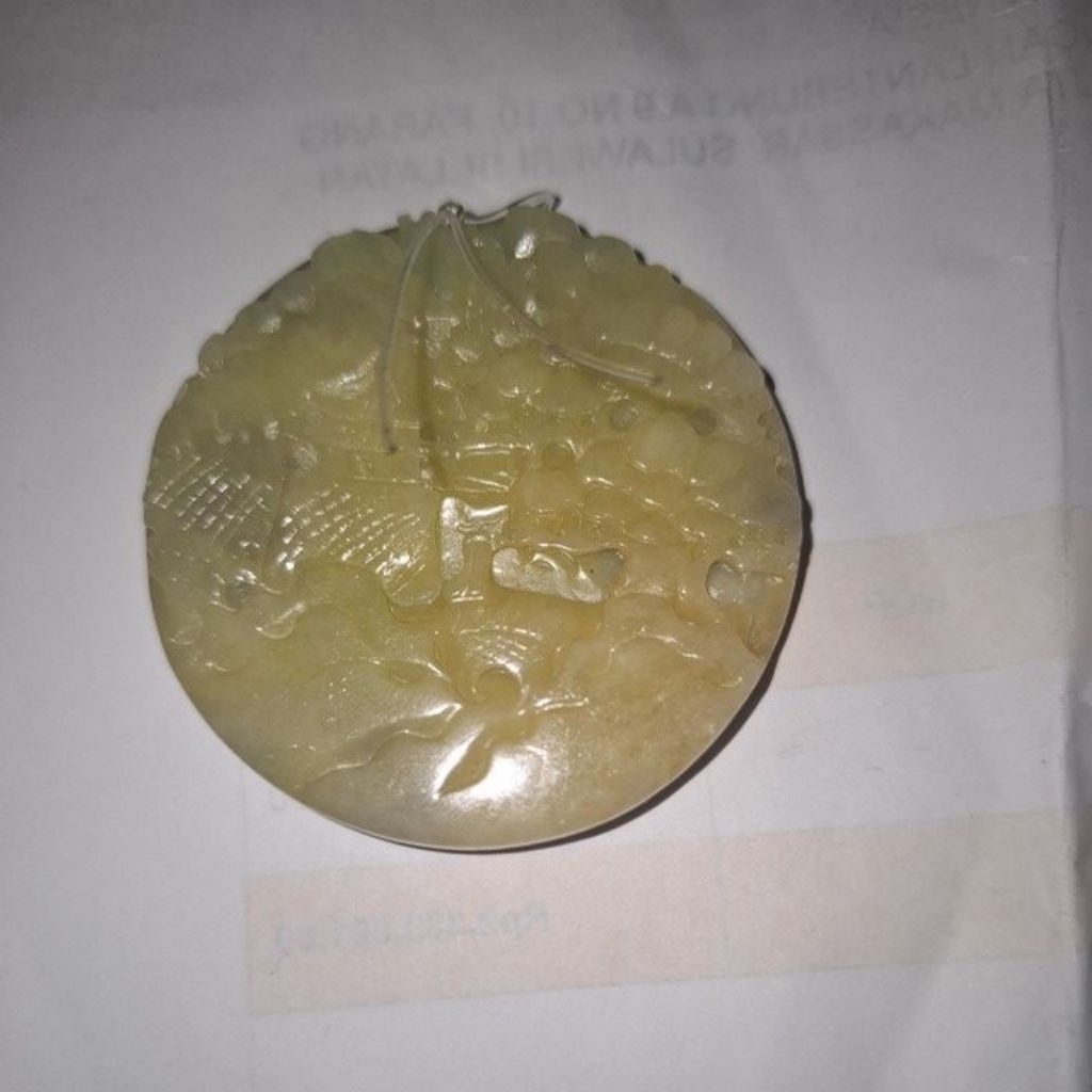 liontin giok burma asli