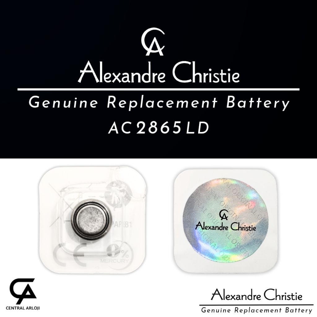 Baterai Alexandre Christie AC 2865 LD Original