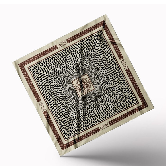 GLORIUSS - Bandana Slayer Scarf Paisley Motif Korea Jepang - DIMENSI AZTEC