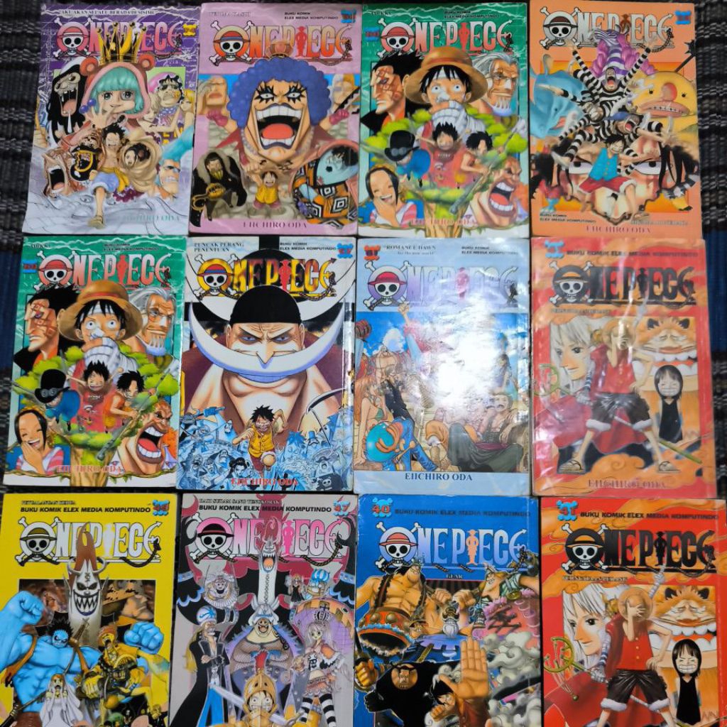komik one piece cabutan bekas/ori