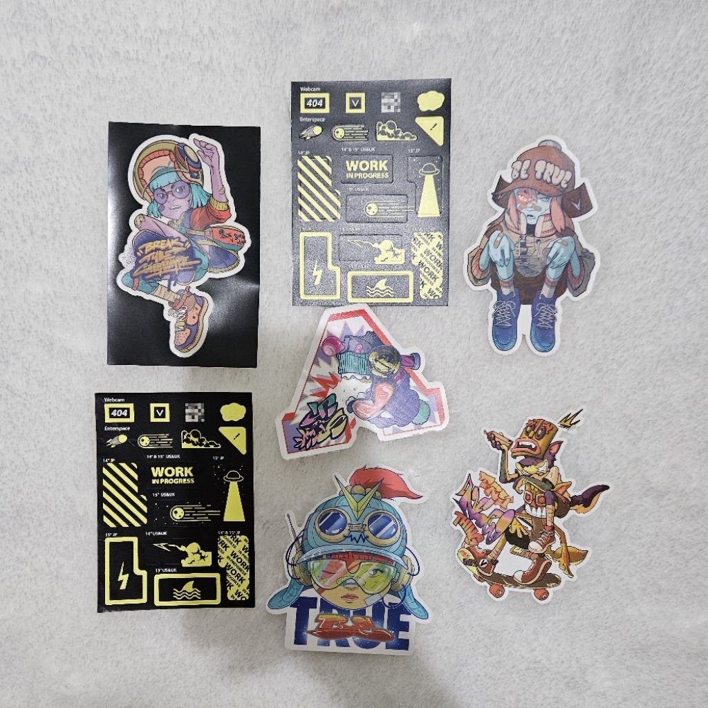 Stiker Laptop Asus Vivobook Original