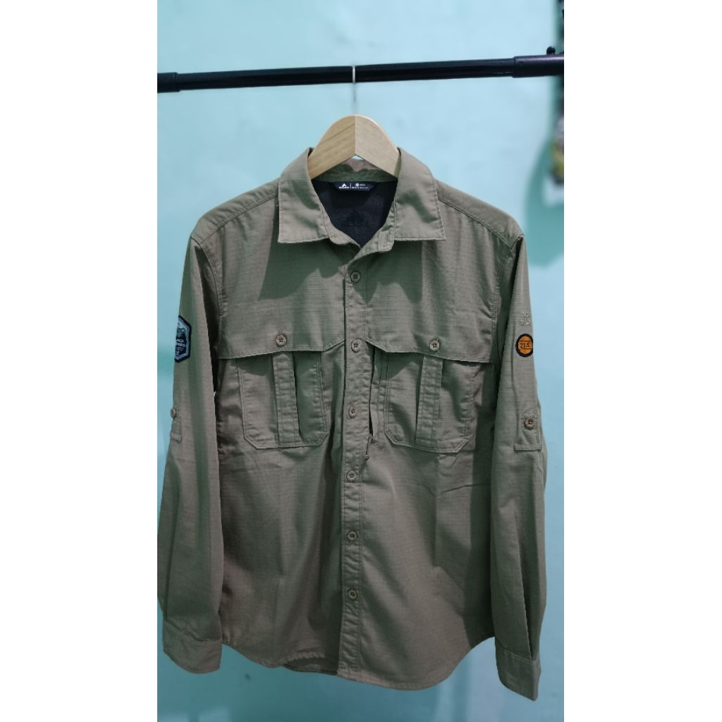 Kemeja Eiger Ambition Tropic BLK Borneo F1