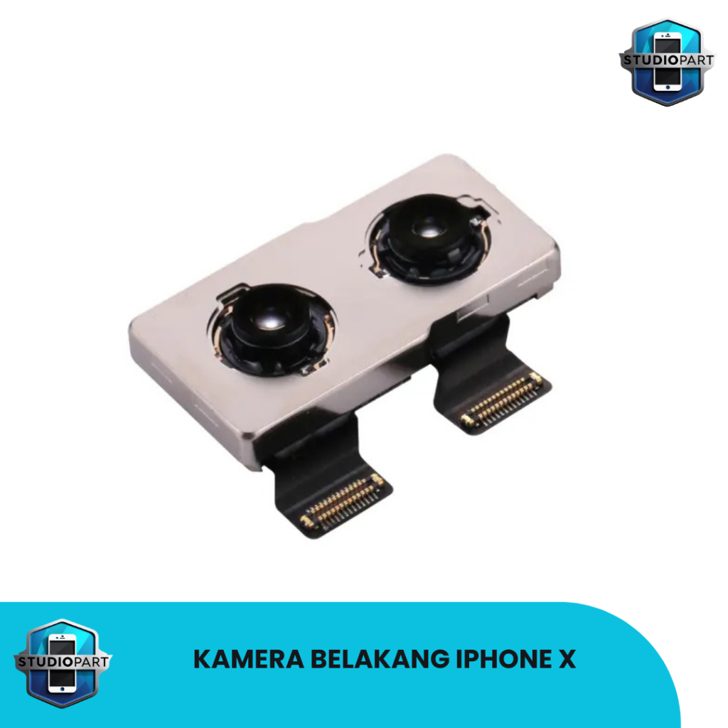 KAMERA BELAKANG IPHONE X ORIGINAL CABUTAN