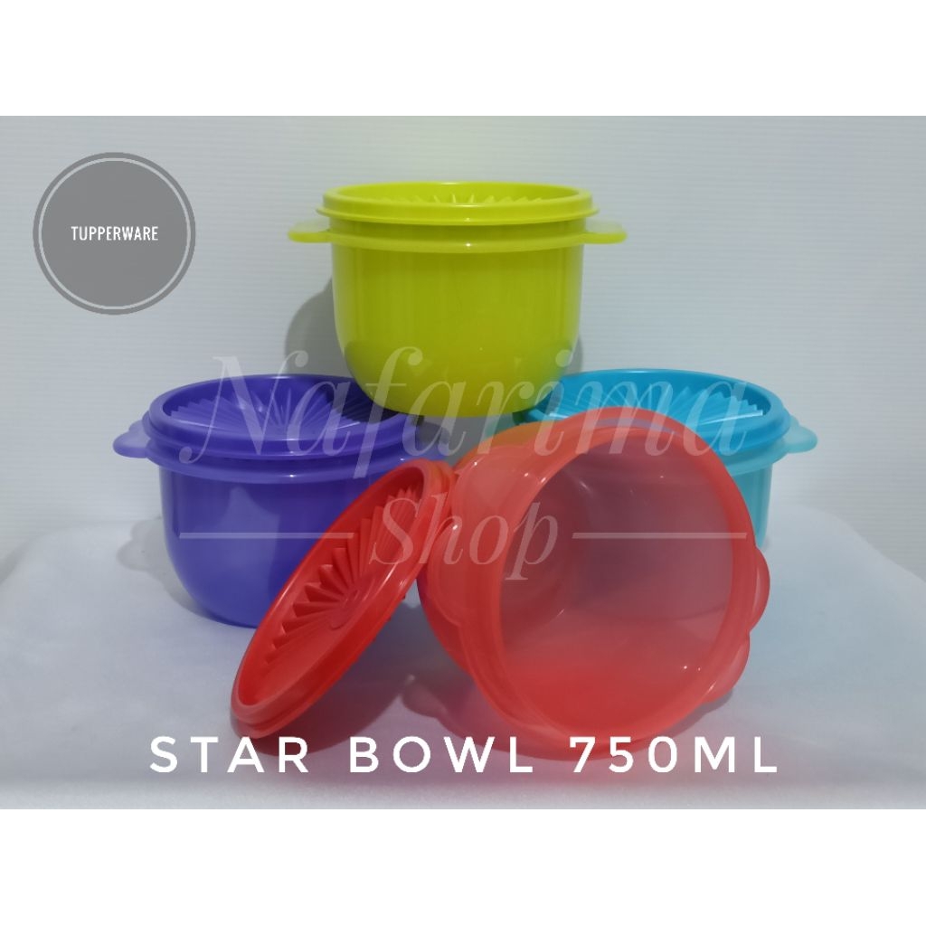 Tupperware Star Bowl 750ml