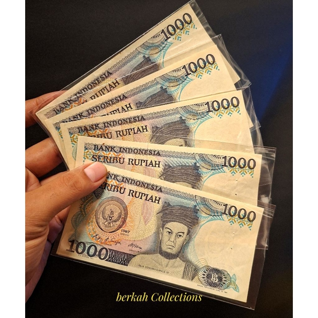 uang 1 ribu rupiah sisingamangaraja 1987