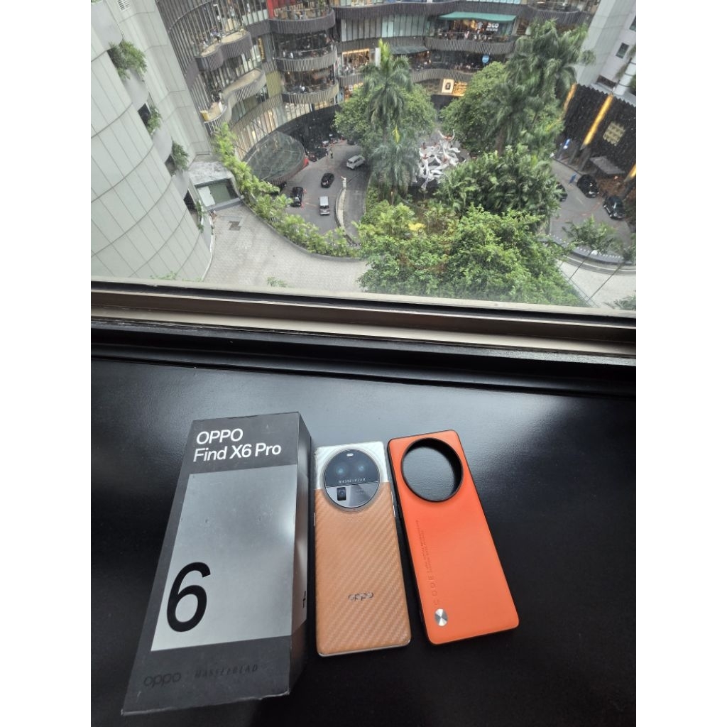 oppo find x6 pro bea cukai 16/256gb minus retak tapi fungsi aman semua