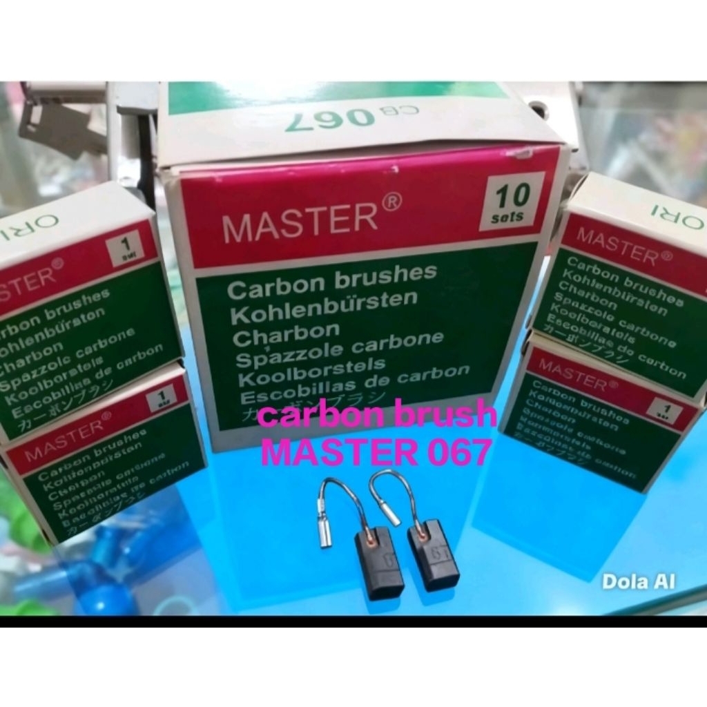CARBON BRUSH HITACHI G10ss2 master/Arang spul 067 gerinda Hitachi