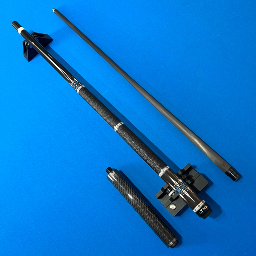 Stick Billiard LYNX GEN 3 Azure Leather Grip Low Deflection Carbon Fiber Shaft Cue Stick Billiard