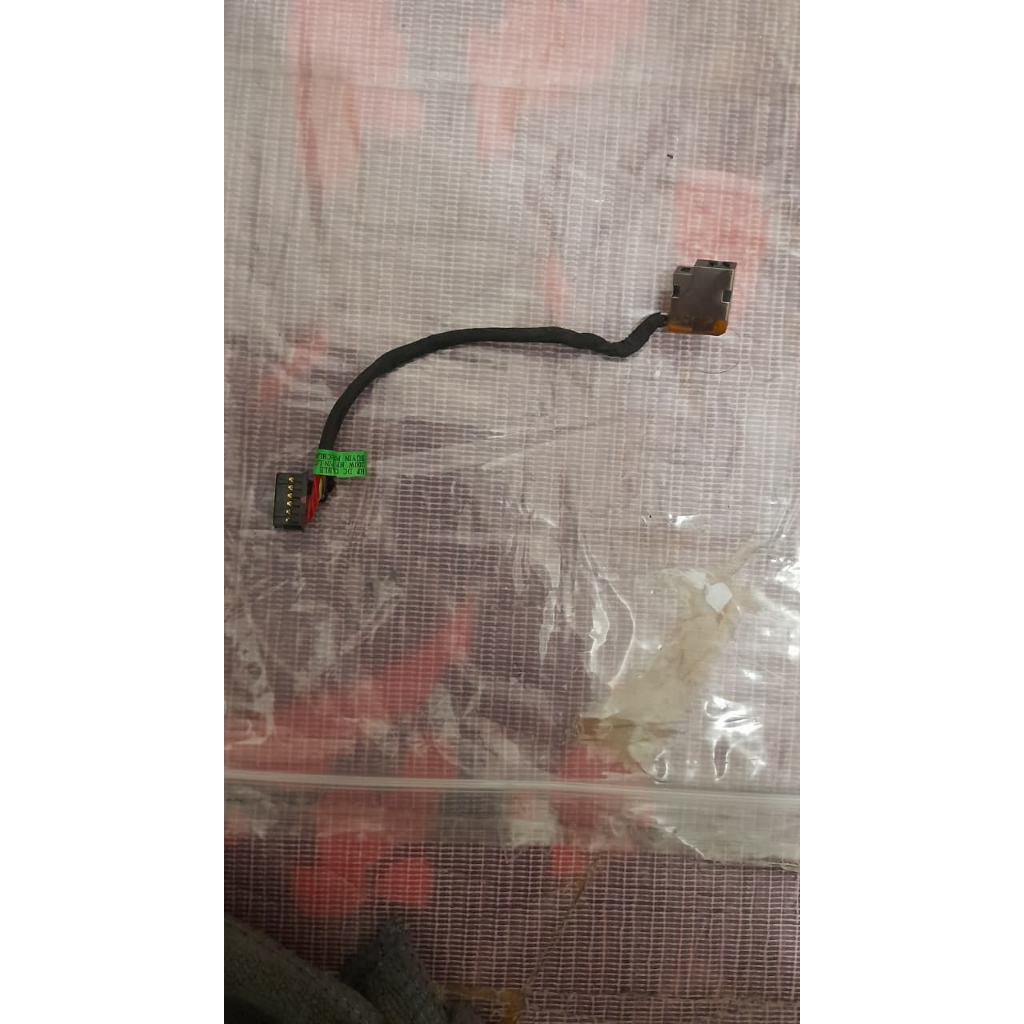 HP Kabel DCin/DC Power Jack/Kabel Charger Pavilion Gaming 15 Bekas Copotan