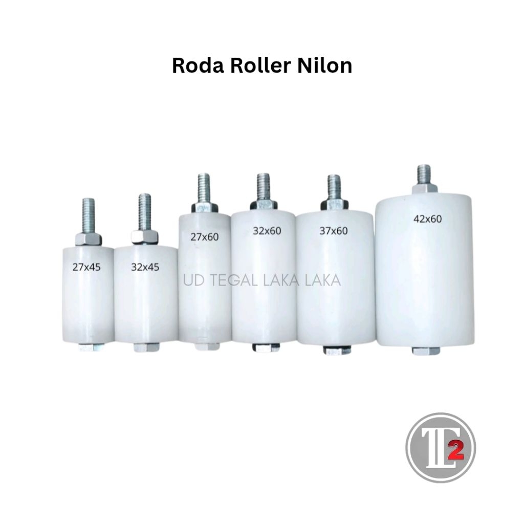 Roda Roller Nilon - Roller Nylon Pintu Dorong Stainless dll