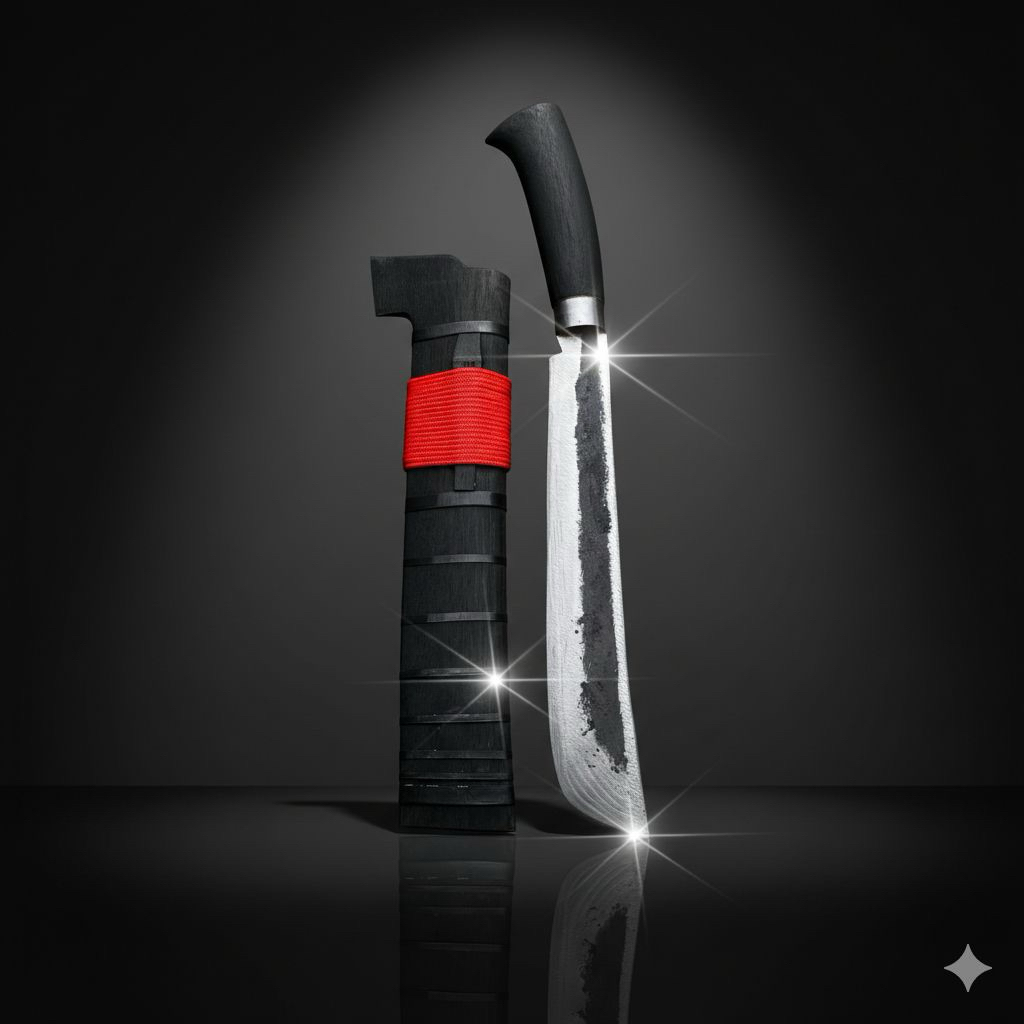 Golok Serbaguna Baja Per Banten 28-30 cm - Tajam, Kuat, Serbaguna