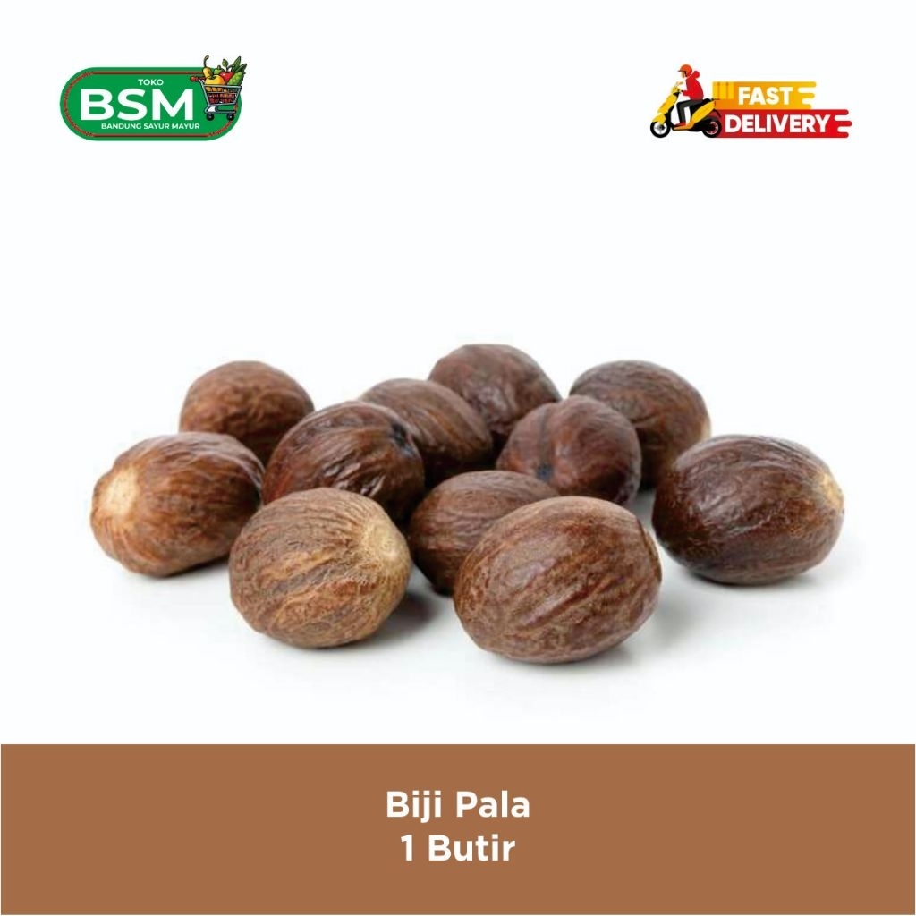 Biji Pala 1 butir
