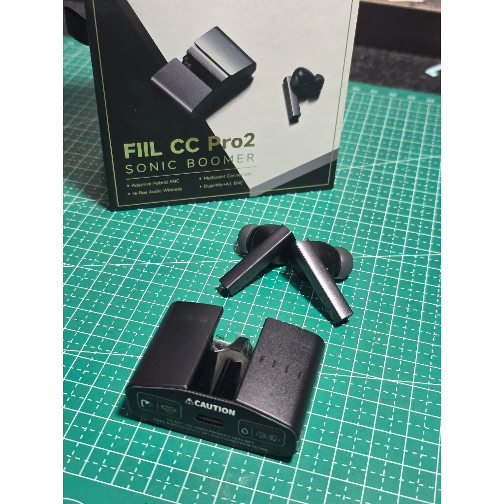 FIIL CC Pro2 Hi-Res LDAC 42dB Hybrid ANC TWS Earbuds Earphones BT 5.3