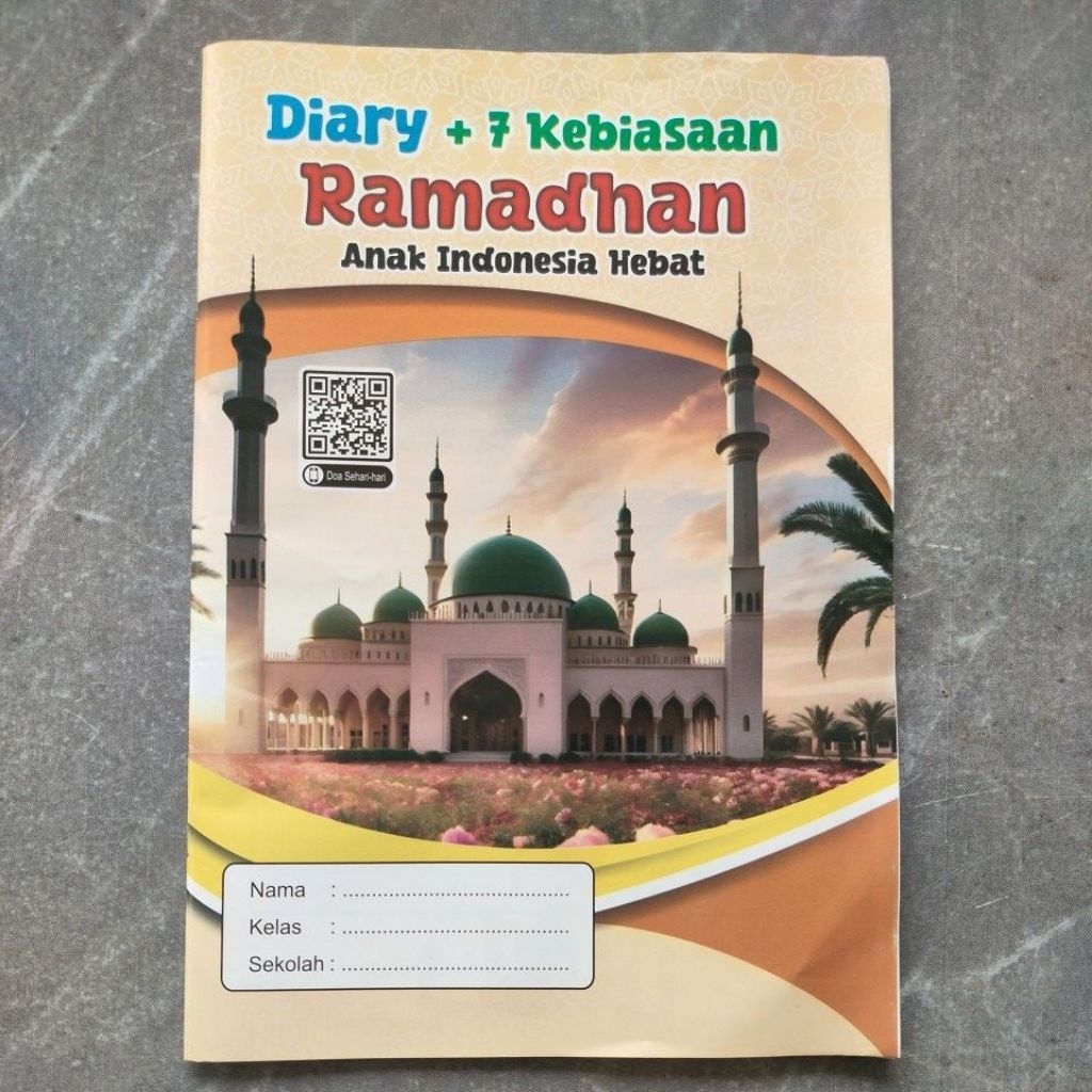 Buku Kegiatan Ramadhan KBR Besar + Diary 7 Kebiasaan Anak Indonesia Hebat Besar