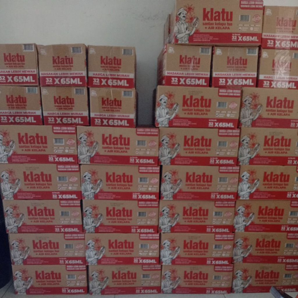 Santan Klatu Terlaris 1 Dus 32 sachet