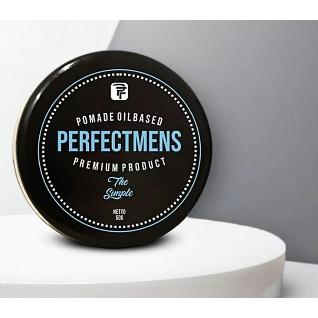PERFECTMENS POMADE OIL BASED 60gr TAHAN LAMA DENGAN WANGI YANG NYAMAN
