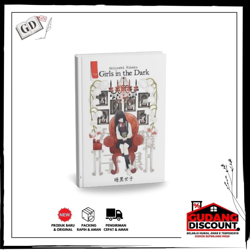 GD/GIRLS IN THE DARK Buku Cerita Pendek Detektif Gadis Klub Sastra Misteri Pembunuhan