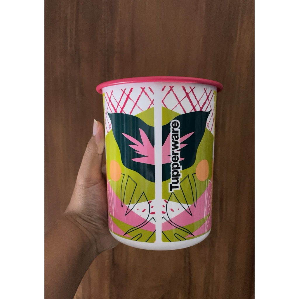 Mosaic 1,2L Canister Motif Tupperware Toples Stoples