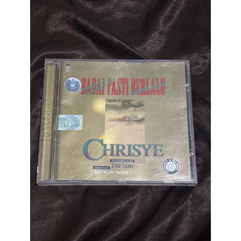 CD ALBUM CHRISYE - BADAI PASTI BERLALU ORIGINAL