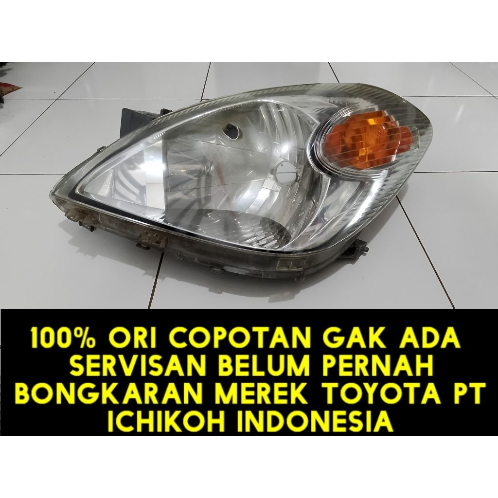 headlamp lampu depan Avanza 2007 2008 2009 2010 2011 Ori copotan