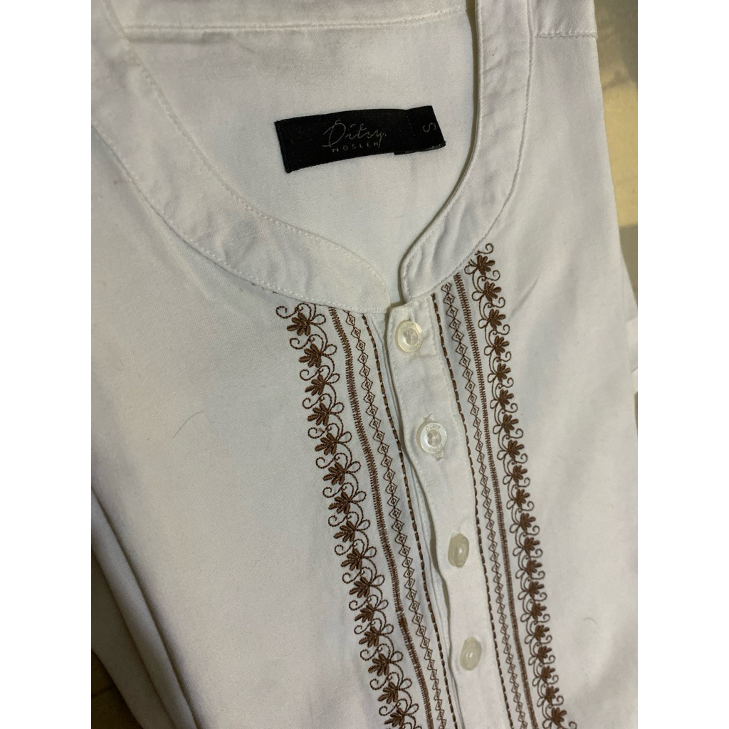 preloved size S ditsy moslem