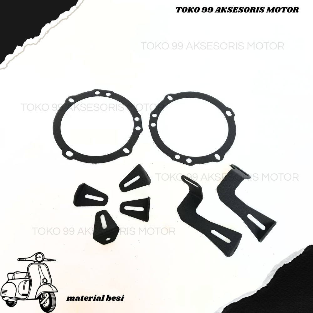 BRACKET BREKET LAMPU FOGLAMP BILED AVANZA PNP RAIZE CALYA AGYA ALL NEW RUSH DUDUKAN LAMPU MOBIL BILE