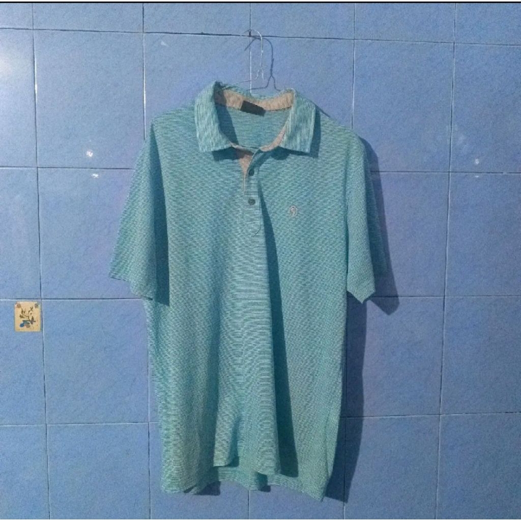 polo brand bogner biru garis