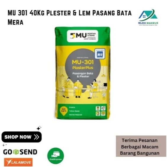 MU301 - Mortar Utama MU 301 Plester & Pasang Bata