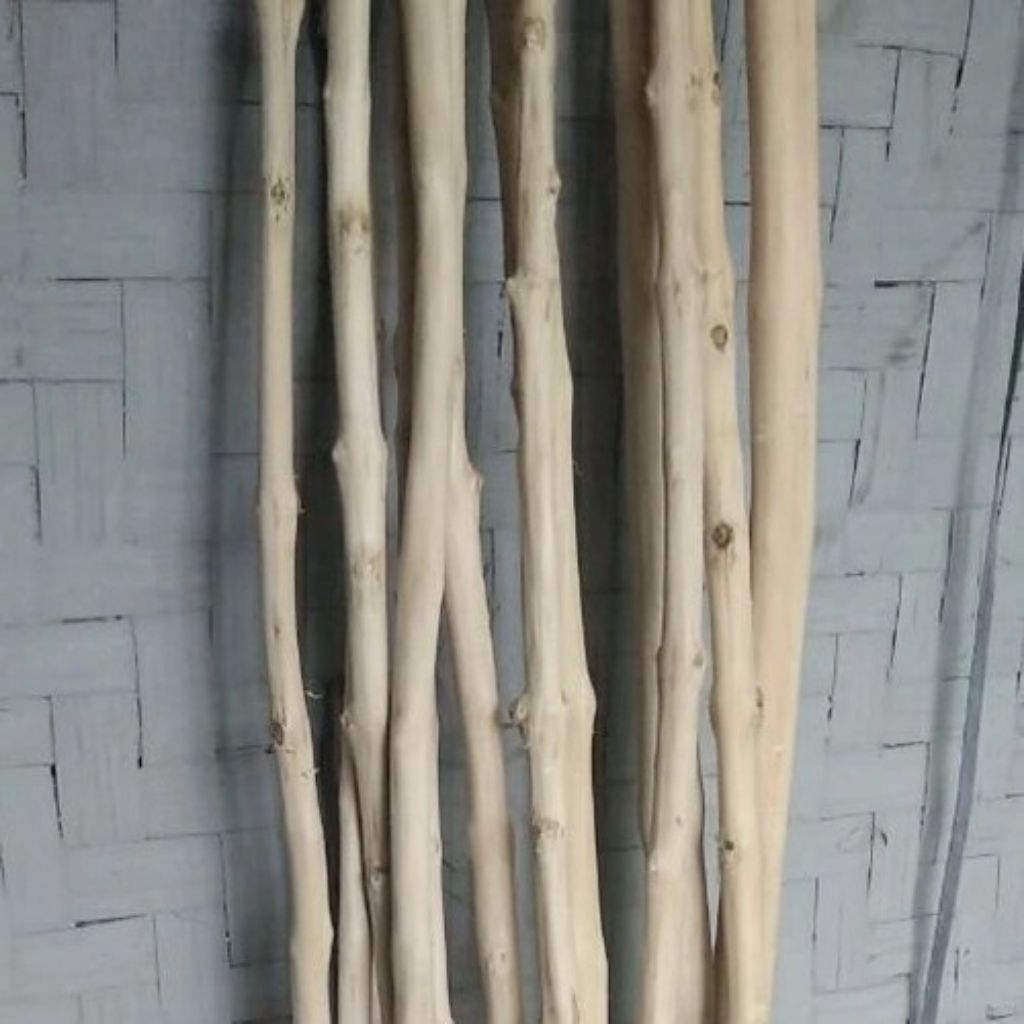Ranting kayu jati kering.  50cm.  kayu macrame. kary ranting untuk dekorasi