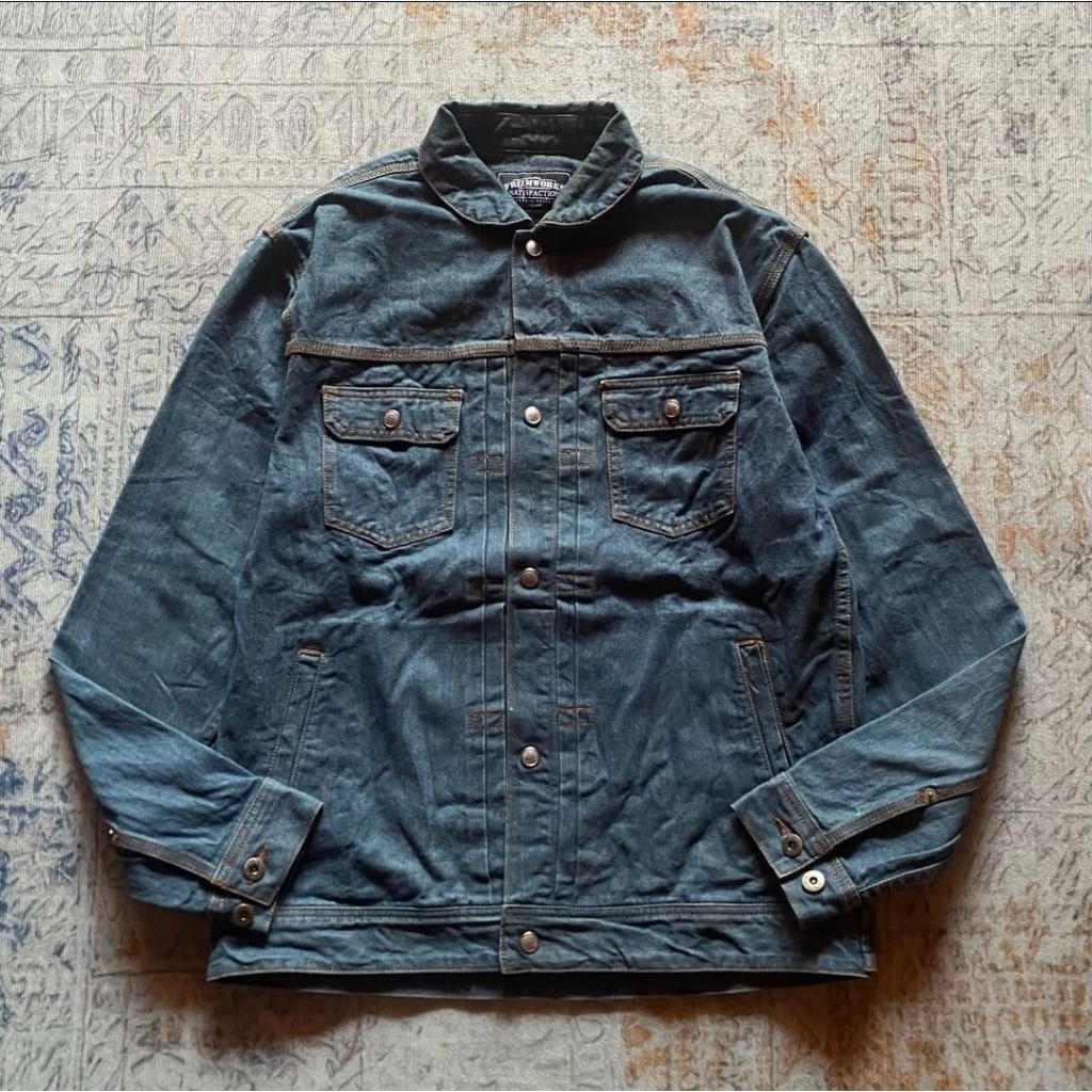 Jaket Denim Frizm Works