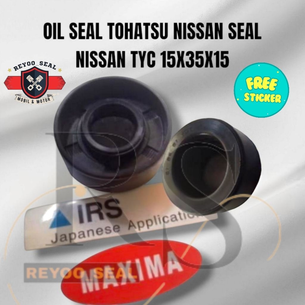 OIL SEAL TOHATSU NISSAN SEAL NISSAN TYC 15X35X15