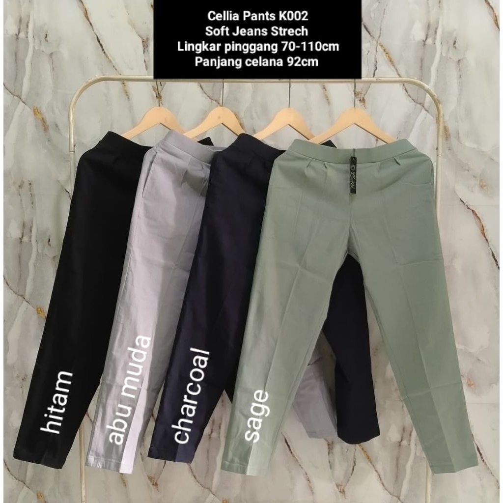 Celana cellia k002|celana kerja|Celana kantor|Cellia fashion