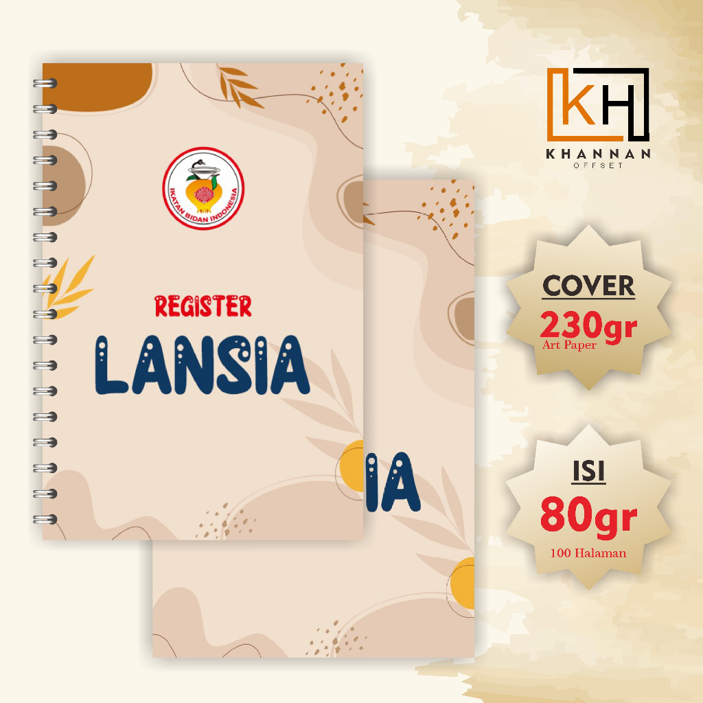 Buku Register Lansia F4