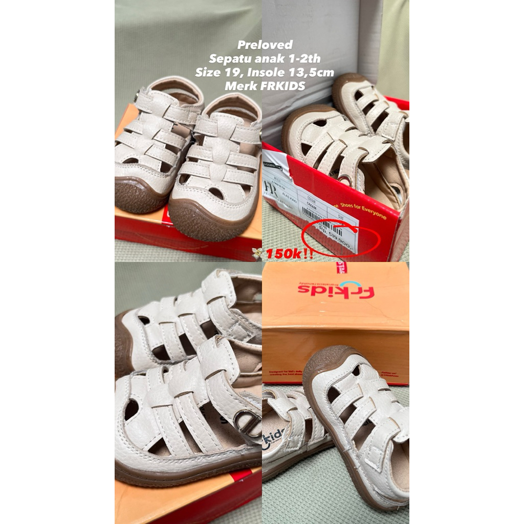 SEPATU ANAK FR KIDS