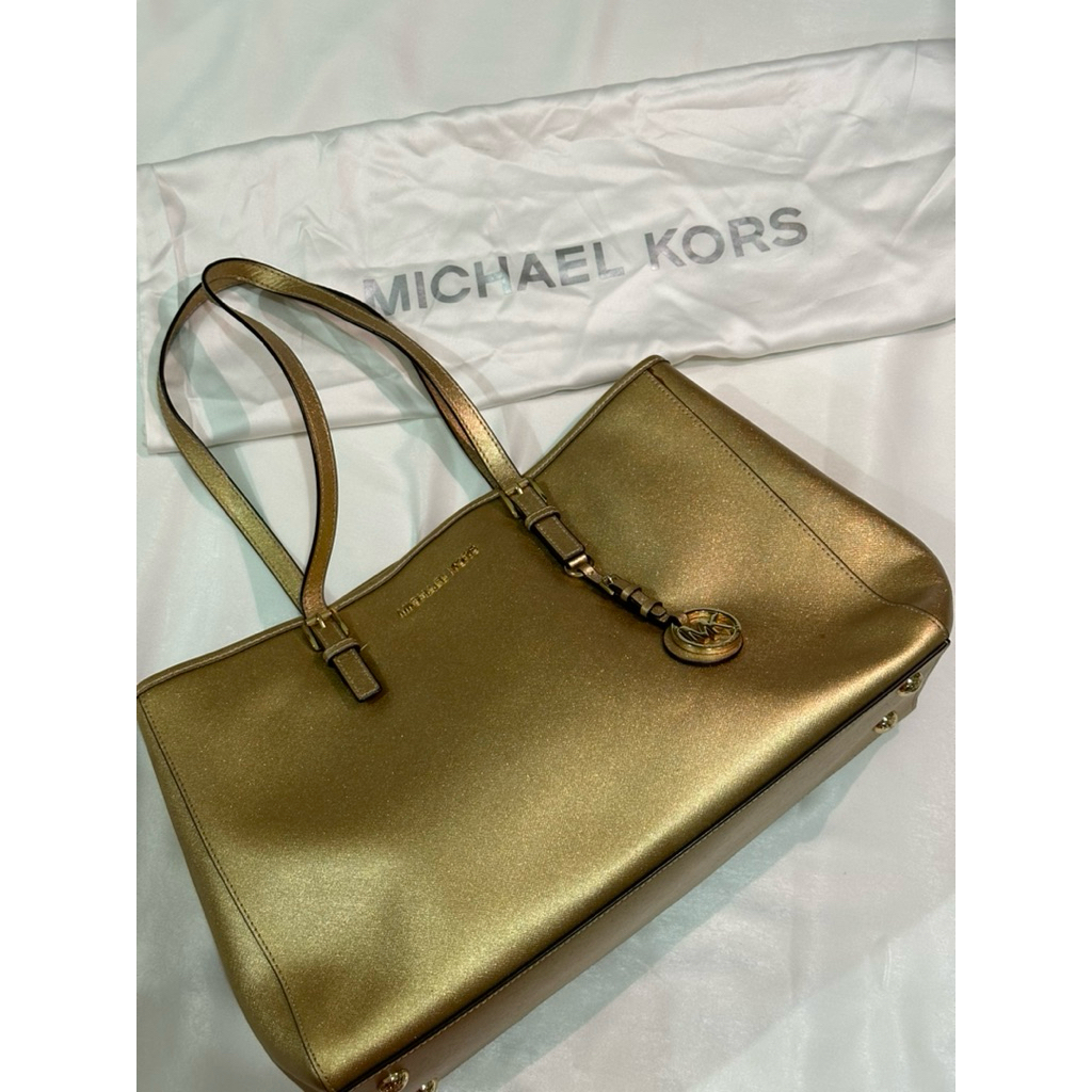 MK Tote Bag Butik Gold Ori