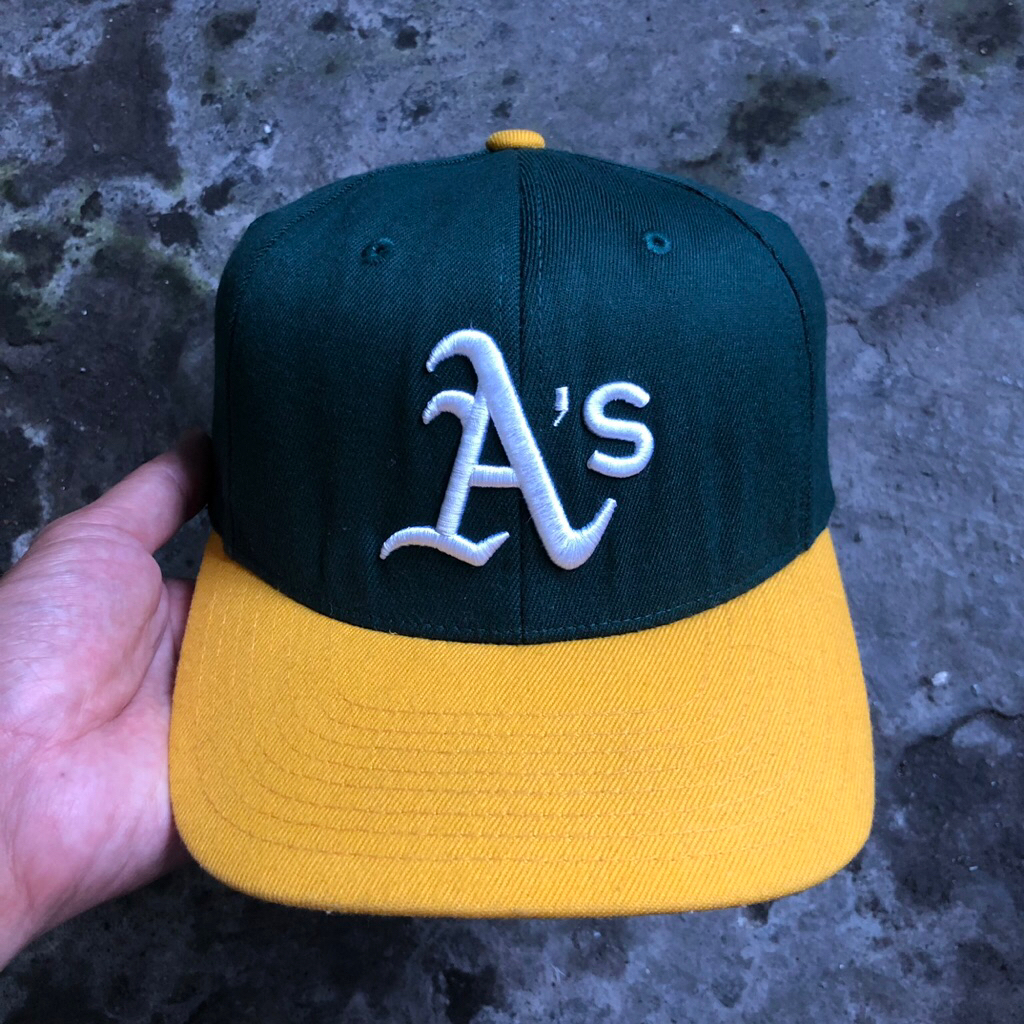 Topi Bekas Second MLB Athletics