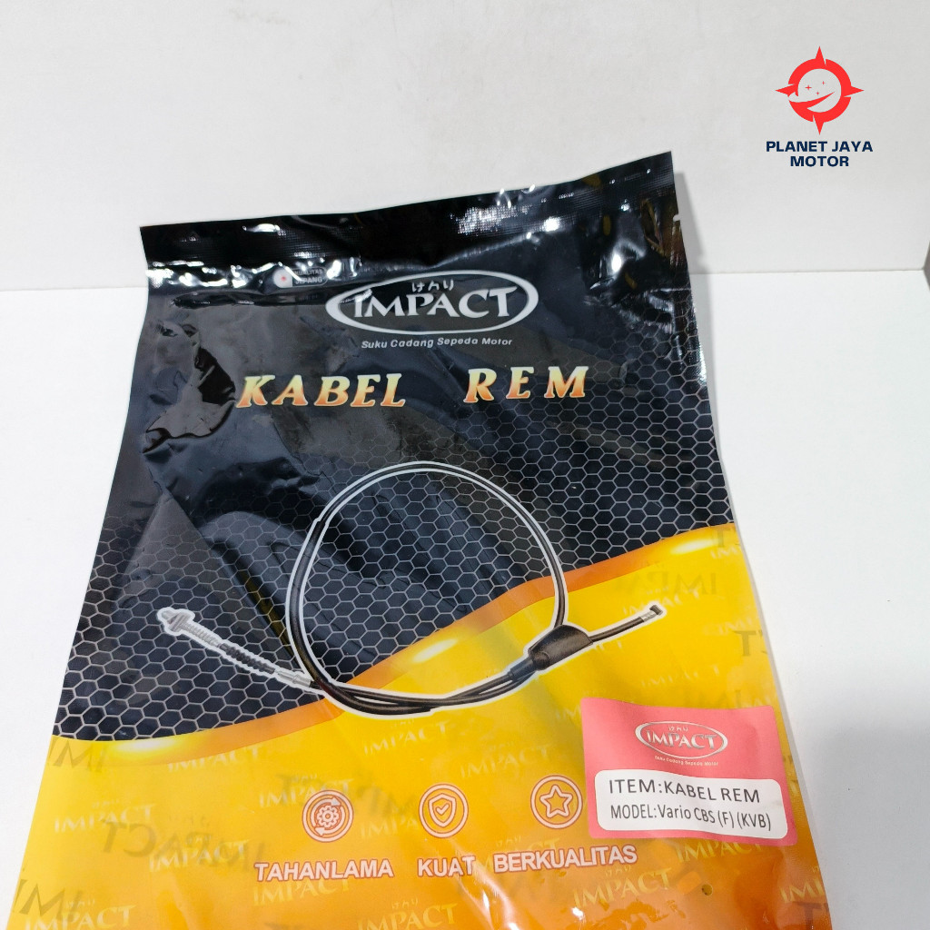 Kabel Rem Belakang Set / Honda Vario CBS (F) [43440 - KVB - 920] / Merek IMPACT
