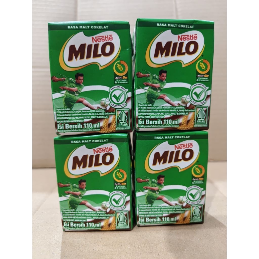 SUSU KOTAK MILO @110ml
