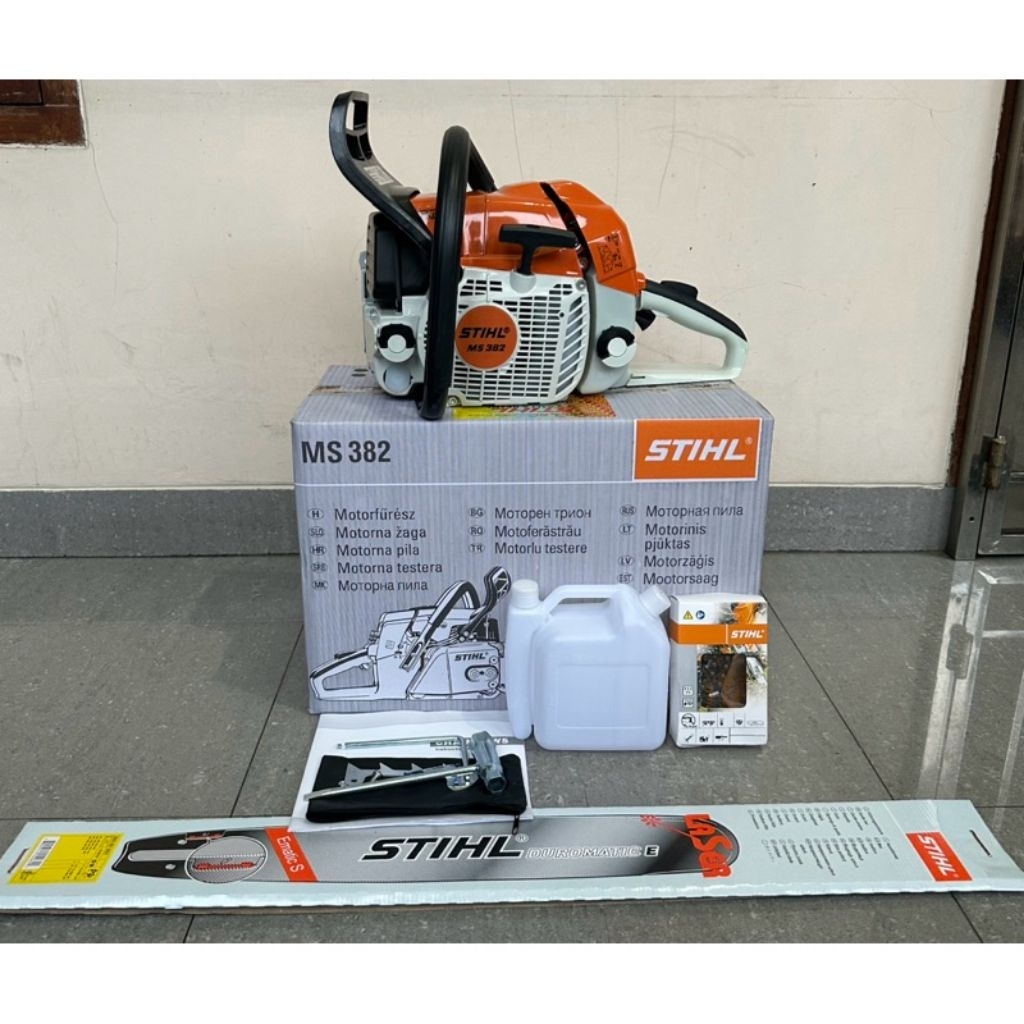 ORIGINAL Mesin Chainsaw Stihl MS382 25"/ Gergaji Potong Kayu STIHL MS382 25INC