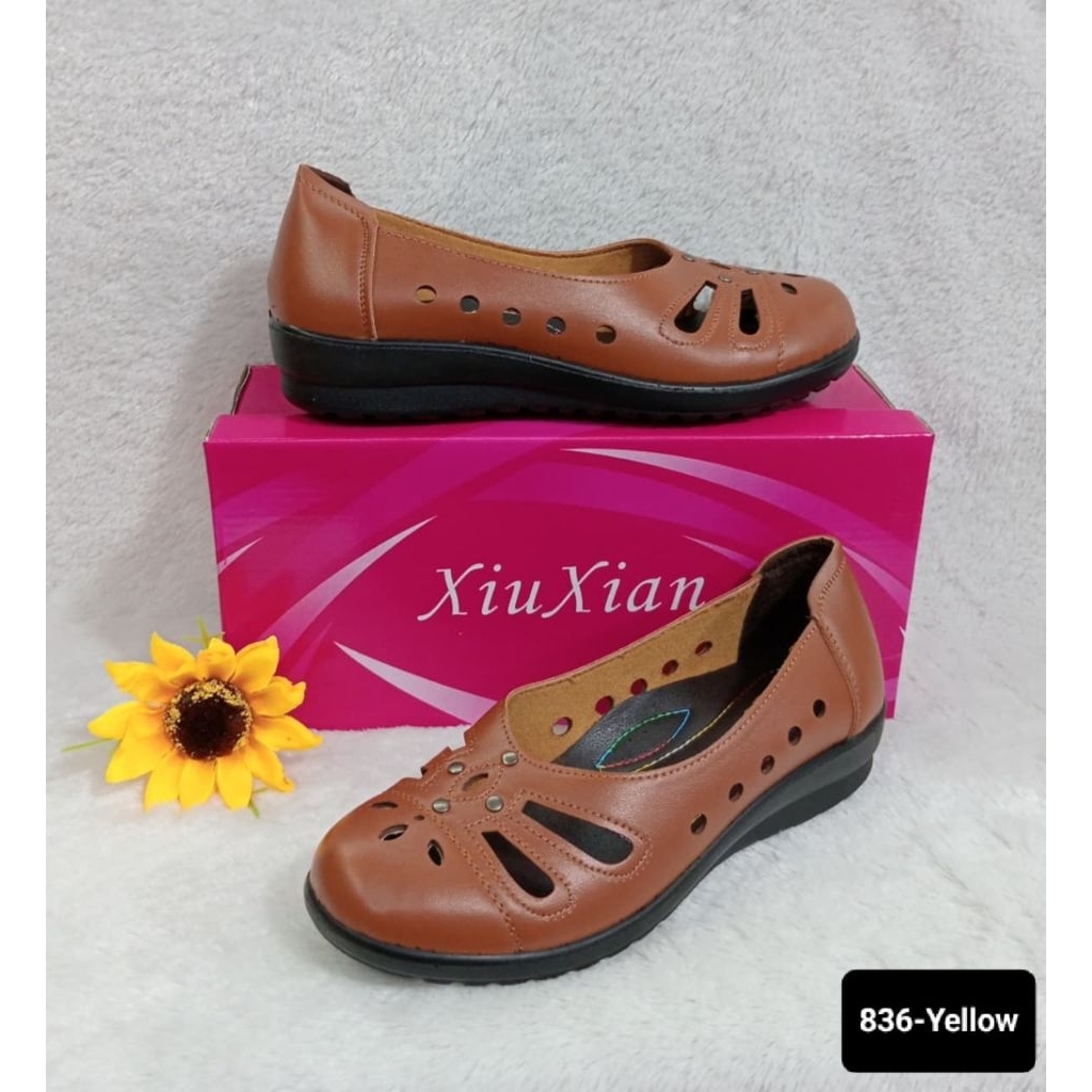 FLATSHOES XIU XIAN WANITA IMPORT KEKINIAN LEMBUT DAN RINGAN