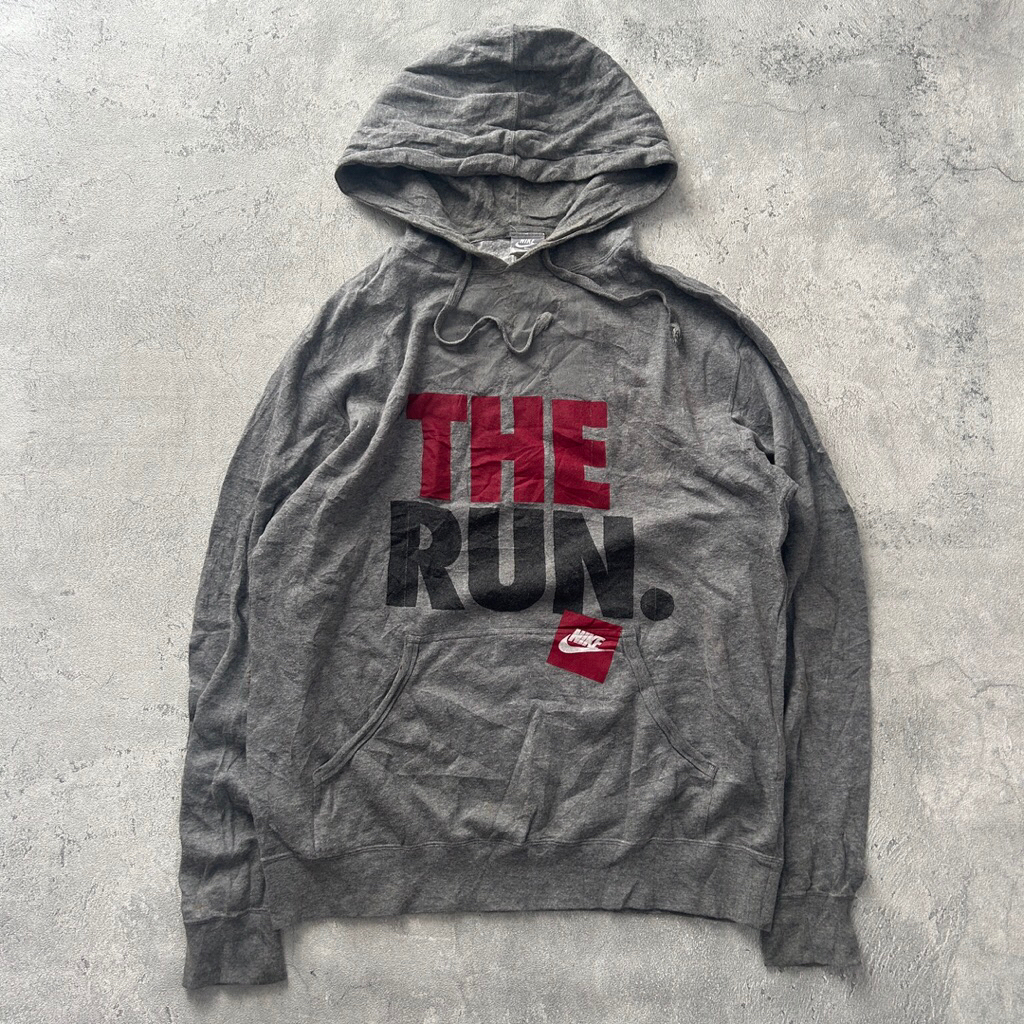 Casual Nike grey hoodie