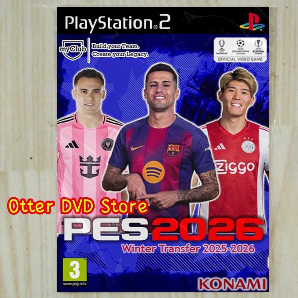 Kaset Game PS 2 PS2 PES 2026 Winter Transfer