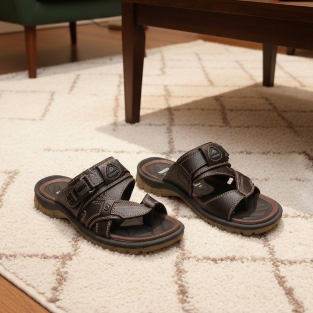 SANDAL  KULIT CASUAL PRIA BARNET ORIGINAL* BARNET DAKOTA TOP KING